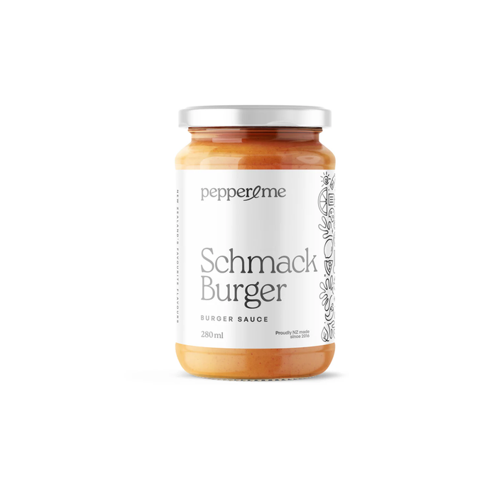 Pepper & Me 'Schmack Burger sauce'