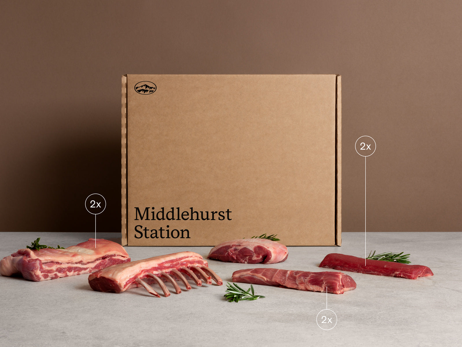 Gourmet For Two Lamb Box
