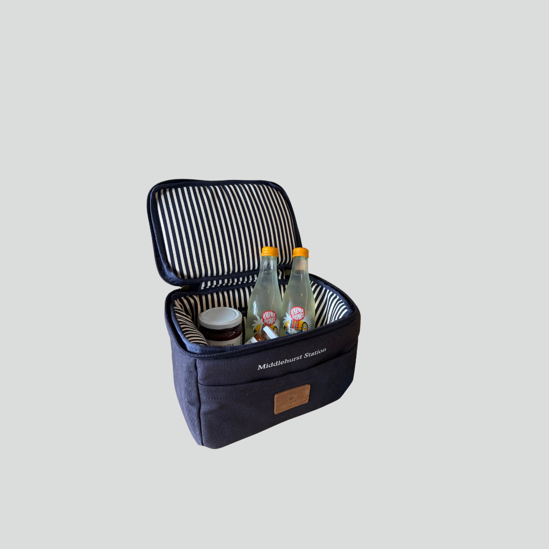 Slow Life x Middlehurst Lunch Bag - Navy
